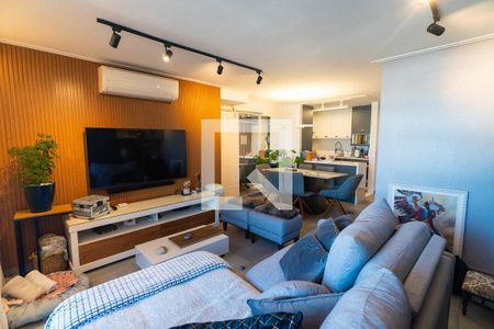 Sala de apartamento à venda com 3 quartos, 87m² em Vila Campestre, São Paulo