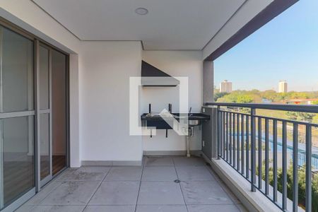 Varanda da Sala de apartamento à venda com 2 quartos, 73m² em Butantã, São Paulo