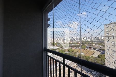 Varanda da Sala de apartamento à venda com 2 quartos, 50m² em Vila Metalúrgica, Santo André