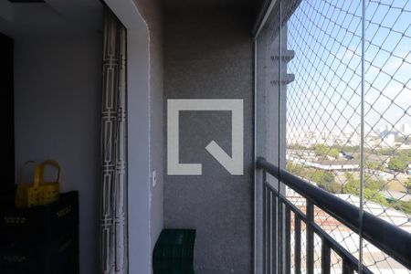 Varanda da Sala de apartamento à venda com 2 quartos, 50m² em Vila Metalúrgica, Santo André
