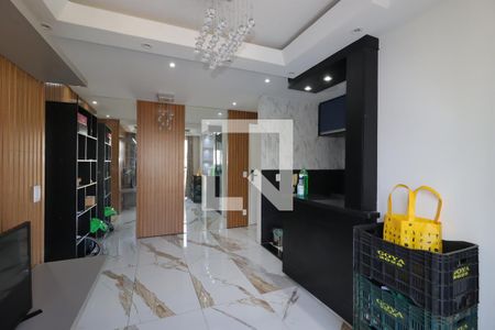 Sala de apartamento à venda com 2 quartos, 50m² em Vila Metalúrgica, Santo André