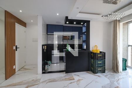 Sala de apartamento à venda com 2 quartos, 50m² em Vila Metalúrgica, Santo André