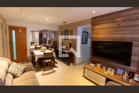 Sala de apartamento à venda com 3 quartos, 80m² em Santa Rosa, Niterói