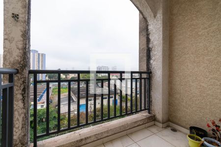 Varanda da Sala de apartamento à venda com 2 quartos, 60m² em Sítio da Figueira, São Paulo