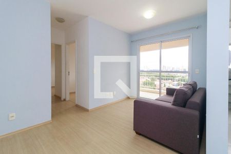 Sala de apartamento para alugar com 2 quartos, 50m² em Santo Amaro, São Paulo