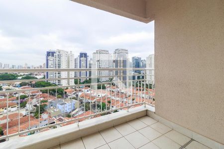 Sala - Varanda de apartamento para alugar com 2 quartos, 50m² em Santo Amaro, São Paulo