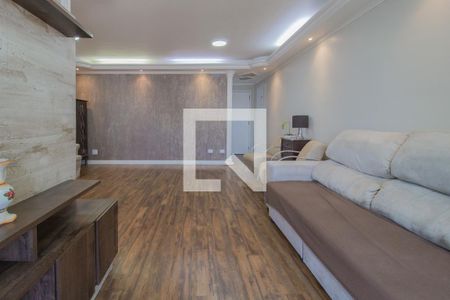 Sala/Sala de jantar de apartamento para alugar com 3 quartos, 105m² em Vila Bocaina, Mauá