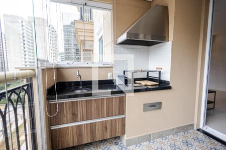 Varanda de apartamento à venda com 1 quarto, 75m² em Jardim, Santo André