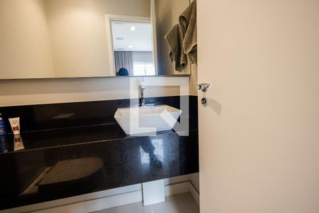 Lavabo de apartamento à venda com 1 quarto, 75m² em Jardim, Santo André