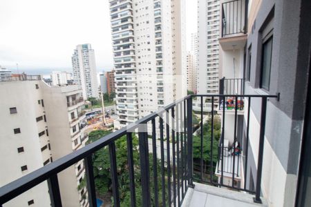 Sacada de apartamento para alugar com 1 quarto, 27m² em Campo Belo, São Paulo