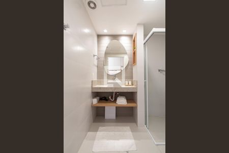 Banheiro de kitnet/studio à venda com 1 quarto, 21m² em Ipiranga, São Paulo