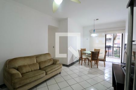 Sala de apartamento para alugar com 3 quartos, 90m² em Loteamento Joao Batista Juliao, Guarujá