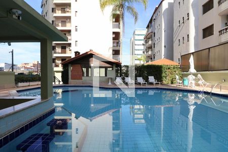 Área comum - Piscina de apartamento para alugar com 3 quartos, 90m² em Loteamento Joao Batista Juliao, Guarujá