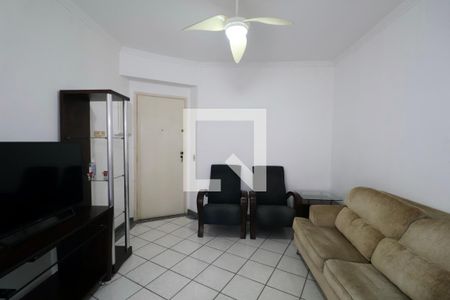 Sala de apartamento para alugar com 3 quartos, 90m² em Loteamento Joao Batista Juliao, Guarujá