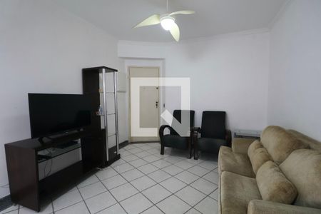 Sala de apartamento para alugar com 3 quartos, 90m² em Loteamento Joao Batista Juliao, Guarujá