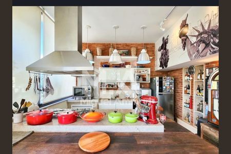 Cozinha de casa de condomínio à venda com 3 quartos, 224m² em Barra da Tijuca, Rio de Janeiro