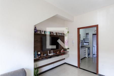 Sala de apartamento à venda com 3 quartos, 75m² em Santa Branca, Belo Horizonte