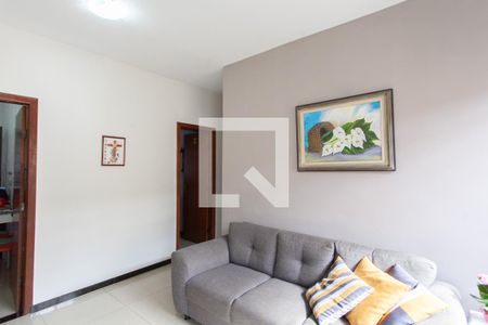 Sala de apartamento à venda com 3 quartos, 75m² em Santa Branca, Belo Horizonte