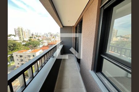 Varanda da Sala de apartamento à venda com 2 quartos, 55m² em Jardim São Paulo, São Paulo