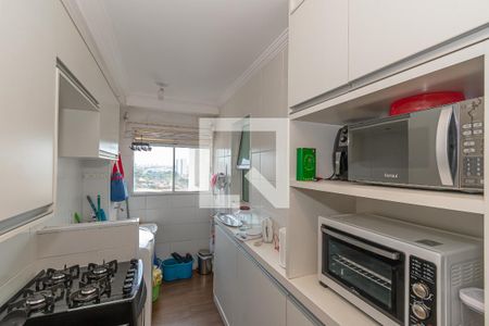 Cozinha e Área de Serviço de apartamento para alugar com 2 quartos, 57m² em Residencial Joao Luiz, Hortolândia