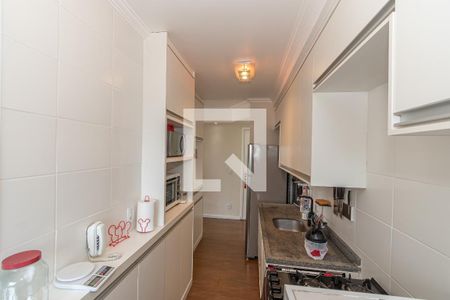 Cozinha e Área de Serviço de apartamento para alugar com 2 quartos, 57m² em Residencial Joao Luiz, Hortolândia
