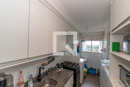 Cozinha e Área de Serviço de apartamento para alugar com 2 quartos, 57m² em Residencial Joao Luiz, Hortolândia
