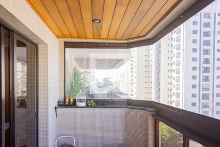 Varanda da Sala de apartamento à venda com 5 quartos, 160m² em Vila Leopoldina, São Paulo