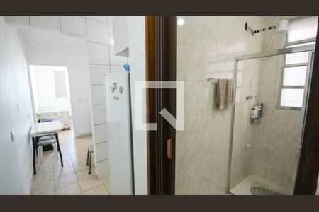 Sala de apartamento para alugar com 1 quarto, 35m² em Guilhermina, Praia Grande