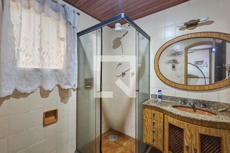 Banheiro da Suíte de apartamento para alugar com 4 quartos, 90m² em Jardim das Conchas, Guarujá