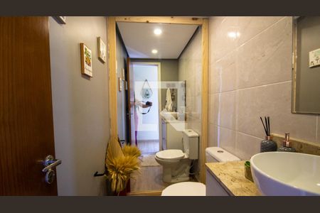 Lavabo de casa de condomínio à venda com 3 quartos, 85m² em Vargem Pequena, Rio de Janeiro