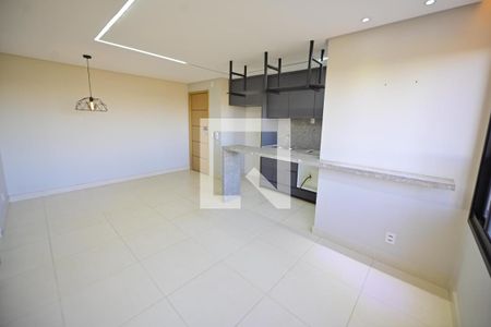 Sala/Cozinha de apartamento para alugar com 2 quartos, 65m² em São Francisco, Goiânia