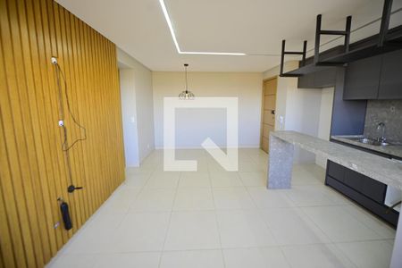 Sala/Cozinha de apartamento para alugar com 2 quartos, 65m² em São Francisco, Goiânia