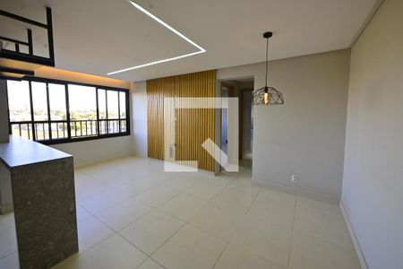 Sala/Cozinha de apartamento para alugar com 2 quartos, 65m² em São Francisco, Goiânia