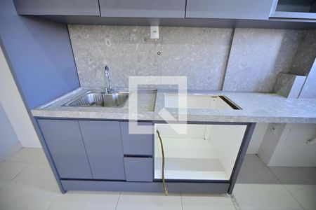Sala/Cozinha de apartamento para alugar com 2 quartos, 65m² em São Francisco, Goiânia