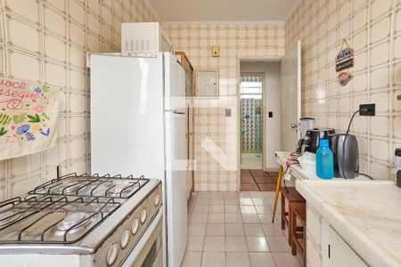 Cozinha de apartamento para alugar com 2 quartos, 90m² em Barra Funda, Guarujá