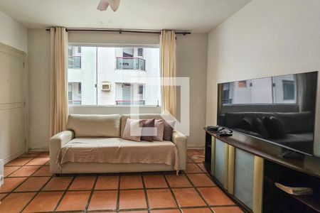 Sala de apartamento para alugar com 2 quartos, 90m² em Barra Funda, Guarujá