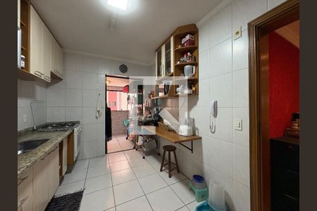 Cozinha de apartamento à venda com 3 quartos, 106m² em Vila Gilda, Santo André