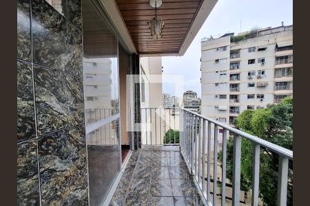 Varanda de apartamento à venda com 2 quartos, 75m² em Laranjeiras, Rio de Janeiro
