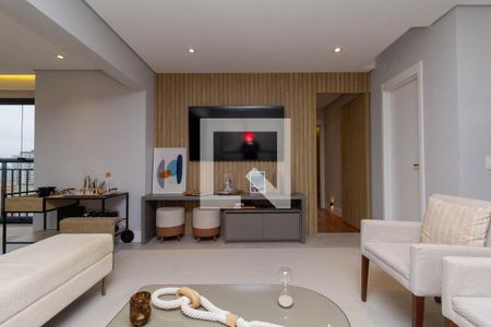 Sala de apartamento à venda com 2 quartos, 85m² em Parque São Jorge, São Paulo