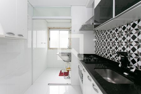 Cozinha de apartamento para alugar com 2 quartos, 49m² em Vila Carrão, São Paulo