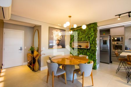 Sala de apartamento à venda com 3 quartos, 129m² em Centro, Santo André