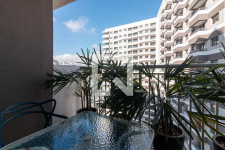 Sacada de apartamento à venda com 1 quarto, 27m² em Vila Nova Conceição, São Paulo