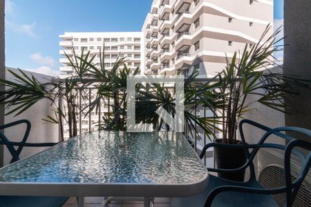 Sacada de apartamento à venda com 1 quarto, 27m² em Vila Nova Conceição, São Paulo