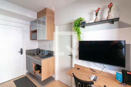Sala de apartamento à venda com 1 quarto, 27m² em Vila Nova Conceição, São Paulo