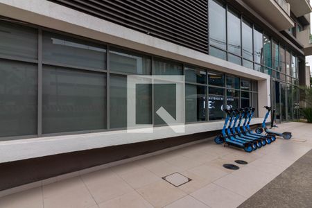 Fachada do Prédio de apartamento para alugar com 1 quarto, 27m² em Vila Nova Conceição, São Paulo