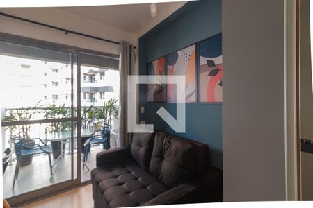 Sala de apartamento à venda com 1 quarto, 27m² em Vila Nova Conceição, São Paulo