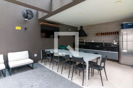 Área comum - Churrasqueira de apartamento para alugar com 1 quarto, 27m² em Vila Nova Conceição, São Paulo