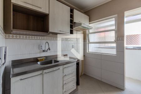 Cozinha de apartamento à venda com 1 quarto, 45m² em Partenon, Porto Alegre