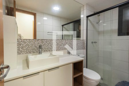 Banheiro Social de apartamento à venda com 3 quartos, 92m² em Praça da Bandeira, Rio de Janeiro