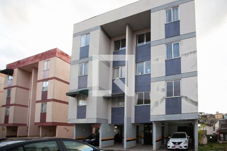 Fachada do bloco de apartamento à venda com 2 quartos, 55m² em Glória, Belo Horizonte